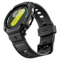 Каишка Spigen Rugged Armor Pro за Samsung Galaxy Watch 8 (44mm) – Matte Black