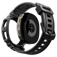 Каишка Spigen Rugged Armor Pro за Samsung Galaxy Watch 8 (44mm) – Matte Black