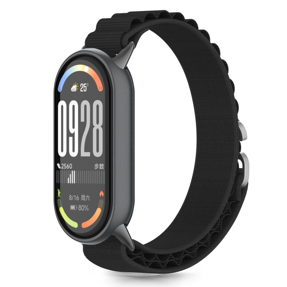 Каишка Tech-Protect Nylon Pro Strap for Xiaomi Smart Band 8 / 9 / 10 / NFC – Black