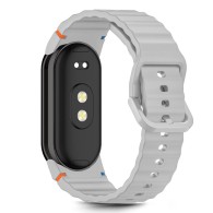 Каишка Tech-Protect Silicone Sport Strap for Xiaomi Smart Band 8 / 9 / 10 / NFC – Crayon Grey