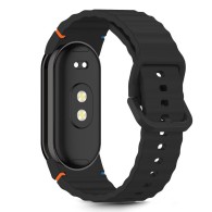 Каишка Tech-Protect Silicone Sport Strap - Xiaomi Smart Band 8 / 9 / 10 / NFC – Black