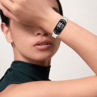 Каишка Tech-Protect Silicone Sport Strap - Xiaomi Smart Band 8 / 9 / 10 / NFC – Black