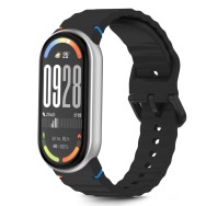 Каишка Tech-Protect Silicone Sport Strap - Xiaomi Smart Band 8 / 9 / 10 / NFC – Black