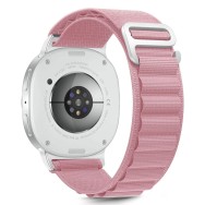 Каишка Tech-Protect Nylon Stripe Strap - Samsung Galaxy Watch 8 / Classic (40 / 44 / 46 mm) – Pink