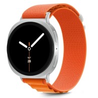 Каишка Tech-Protect Nylon Stripe Strap - Samsung Galaxy Watch 8 / Classic (40 / 44 / 46 mm) – Orange