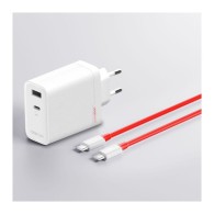 Комплект зарядно OnePlus Charger SuperVOOC 120W, Бял