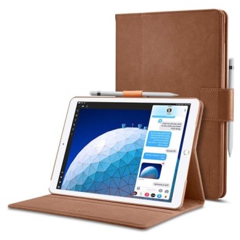 Spigen Stand Folio Apple iPad Air 3 2019 / iPad Pro 10.5, Brown