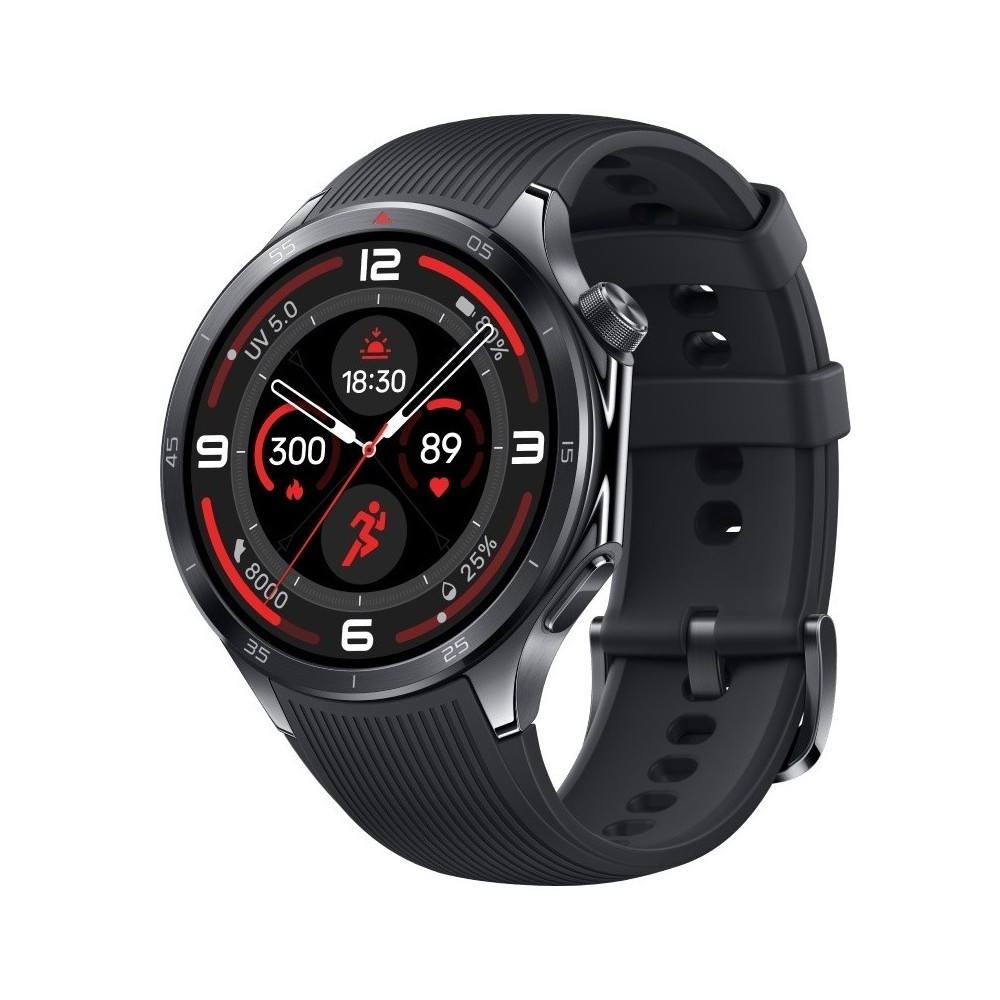 Смарт часовник OnePlus Watch 3 – 46mm, AMOLED, GPS, NFC, Bluetooth, Wi-Fi, Obsidian Titanium