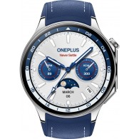 Смарт часовник OnePlus Watch 2 – 46mm, AMOLED, GPS, NFC, Wi-Fi, Wear OS, Nordic Blue