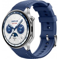 Смарт часовник OnePlus Watch 2 – 46mm, AMOLED, GPS, NFC, Wi-Fi, Wear OS, Nordic Blue