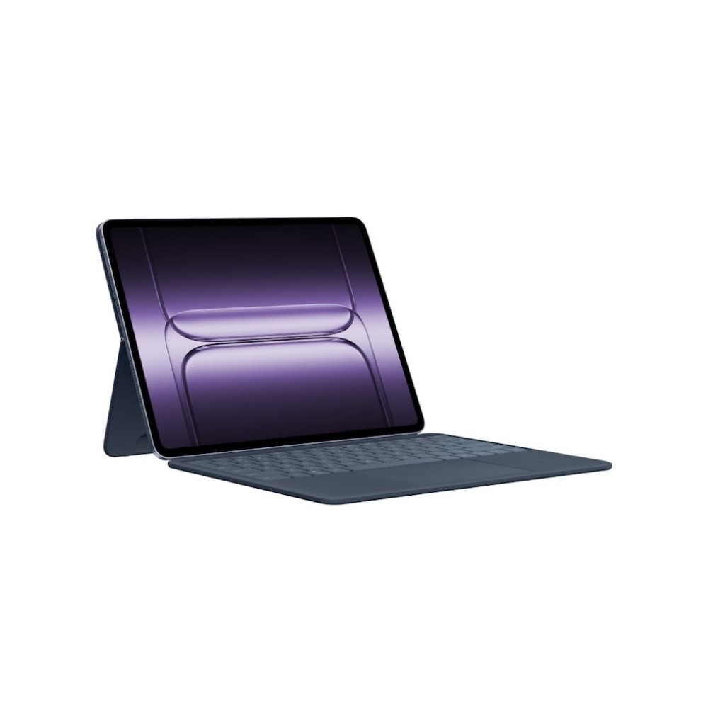 Смарт клавиатура OnePlus Pad 3 – QWERTY, синя, с тъчпад и AI бутон