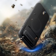 Tech-Protect Kevlar Aura MagSafe Калъф – iPhone 17 Air (Черен)