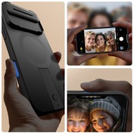 Tech-Protect Kevlar Aura MagSafe Калъф – iPhone 17 Air (Черен)