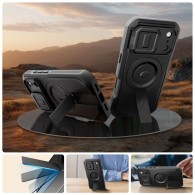 Tech-Protect Kevlar MagSafe Калъф – iPhone 17 Pro Max (Черен)