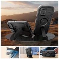 Tech-Protect Kevlar MagSafe Калъф – iPhone 17 (Черен)