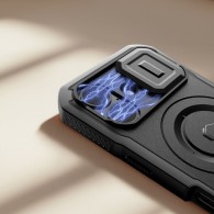 Tech-Protect Kevlar MagSafe Калъф – iPhone 17 (Черен)