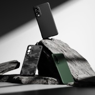 Ringke Onyx кейс – Galaxy S25 Edge – Тъмнозелен – Удароустойчив TPU