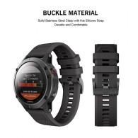 Каишка TECH-PROTECT SMOOTH за Garmin Fenix 5/6/6 Pro, Черен