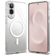 Ringke Fusion Magnetic кейс – Galaxy S25 Edge – Прозрачен – MagSafe съвместим