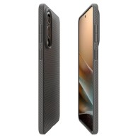 Spigen Liquid Air кейс – Galaxy S25 Edge – Marble Grey – Удароустойчив TPU