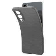 Spigen Liquid Air кейс – Galaxy S25 Edge – Marble Grey – Удароустойчив TPU
