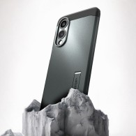 Spigen Tough Armor Mag кейс – Galaxy S25 Edge – Abyss Green – MagSafe съвместим