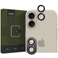 Hofi CamRing Pro+ протектор за камера – iPhone 16 / 16 Plus / 17 – Черен