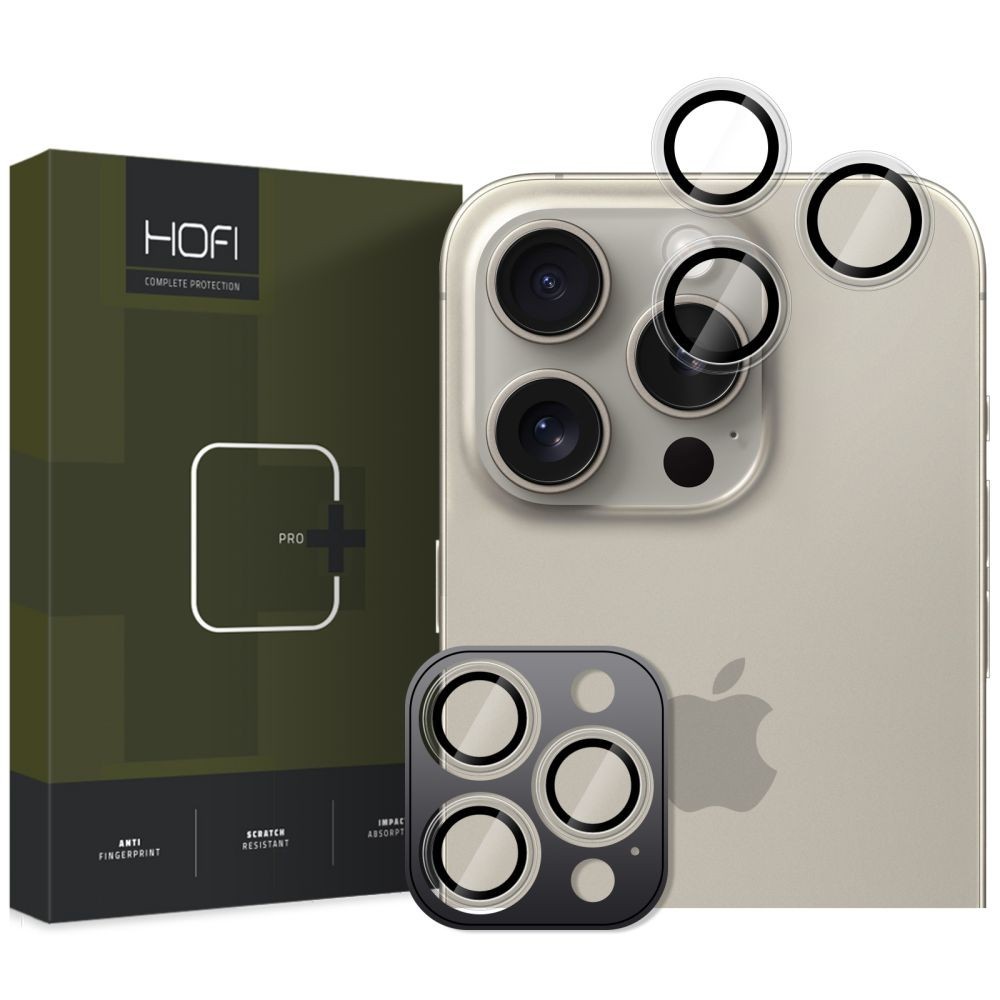 Hofi CamRing Pro+ протектор за камера – iPhone 16 / 17 Pro / Pro Max – Прозрачен