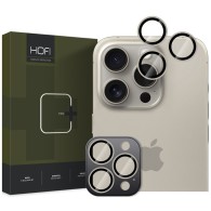 Hofi CamRing Pro+ протектор за камера – iPhone 16 / 17 Pro / Pro Max – Natural Titanium
