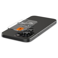 Spigen Optik Pro EZ Fit протектор за камера – iPhone 14–17 Pro / Max – Черен – 2 броя
