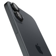 Spigen Optik Pro EZ Fit протектор за камера – iPhone 16 / 16 Plus / 17 – Черен – 2 броя