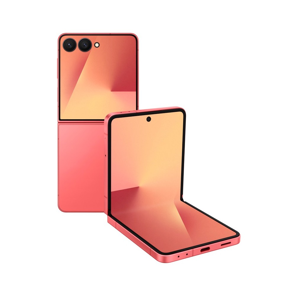 Смартфон Samsung Galaxy Z Flip7, 12GB RAM, 256GB, 5G, Coral Red