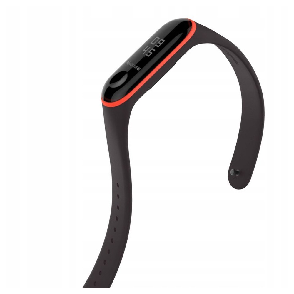 Каишка TECH-PROTECT SMOOTH за Xiaomi Mi Band 3/4, Черен