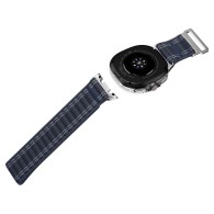 SPIGEN WBF0 текстилна каишка – Samsung Galaxy Watch 8 / Classic (40 / 44 / 46 mm) – Тъмносин