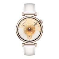 Смарт часовник HUAWEI WATCH GT 6 White, KSU-B19L White Composite Leather Strap, 41mm, GPS, ПУЛСОМЕР, SPO2