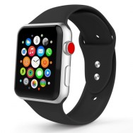 Каишка TECH-PROTECT SMOOTHBAND за Apple Watch 1/2/3/4/5 (42/44mm), Черен