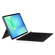 Samsung Book Cover Keyboard EF-DX625BB – QWERTZ клавиатура за Tab S10 FE+ (SM-X620/X625), черна