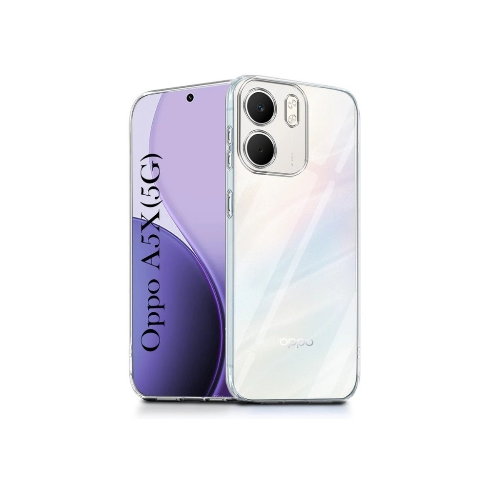 Калъф Tech-Protect FlexAir Hybrid  – Oppo A5x 4G / 5G (Прозрачен)