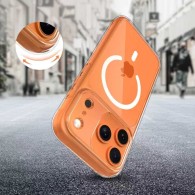 Tech-Protect MagPeak MagSafe CC калъф – iPhone 17 Pro Max – Прозрачен