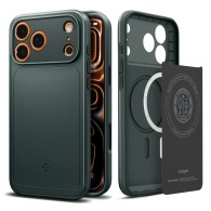 Spigen Thin Fit Mag MagSafe калъф – iPhone 17 Pro Max – Abyss Green