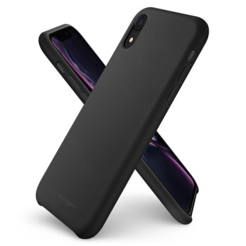 Spigen Silicone Fit iPhone XR, Black
