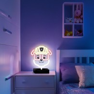 Neon LED on a stand Paw Patrol - Rubble OW