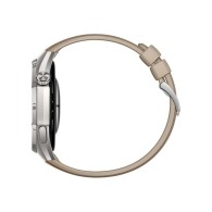 Смарт часовник HUAWEI WATCH GT 6 Pro Black ATM-B29F, Black, Silver Brown Woven Strap, 46mm, GPS, ПУЛСОМЕР, SPO2