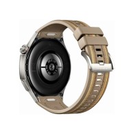 Смарт часовник HUAWEI WATCH GT 6 Pro Black ATM-B29F, Black, Silver Brown Woven Strap, 46mm, GPS, ПУЛСОМЕР, SPO2