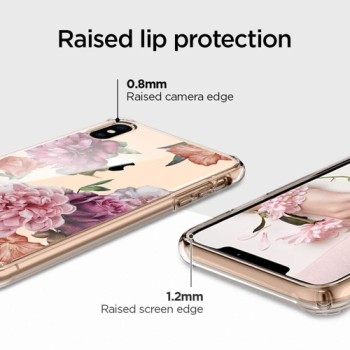 Spigen Ciel дизайнерски удароустойчив кейс за iPhone Xs Max, Rose Floral