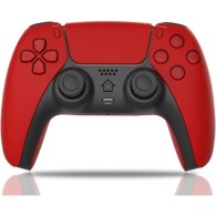 Контролер за PlayStation 4 Wireless, Bluetooth, Game Controller, T28, Black / Red
