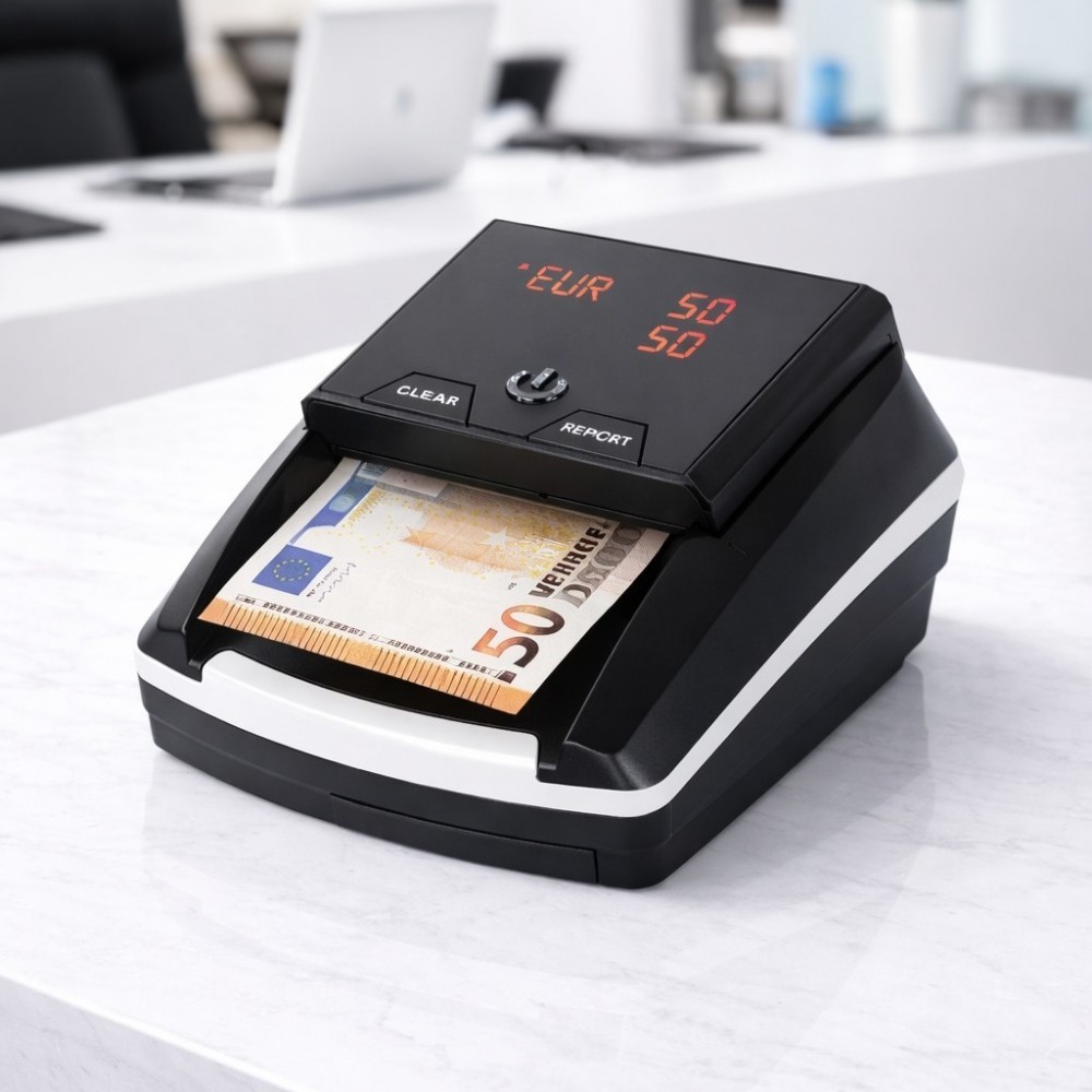Детектор за фалшиви банкноти EURO, USD UV/MG/IR