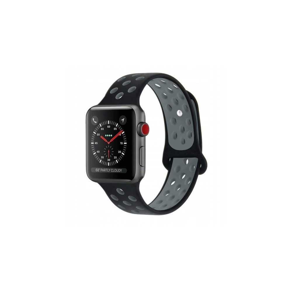 Каишка TECH-PROTECT SOFTBAND за Apple Watch 1/2/3/4/5 (42/44mm), Черен