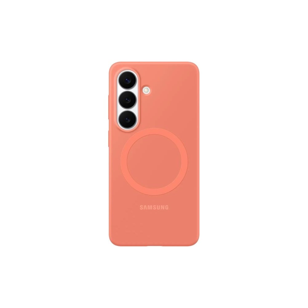 Samsung S947 S26+ Silicone Magnet Case Coral Red EF-ES947COE