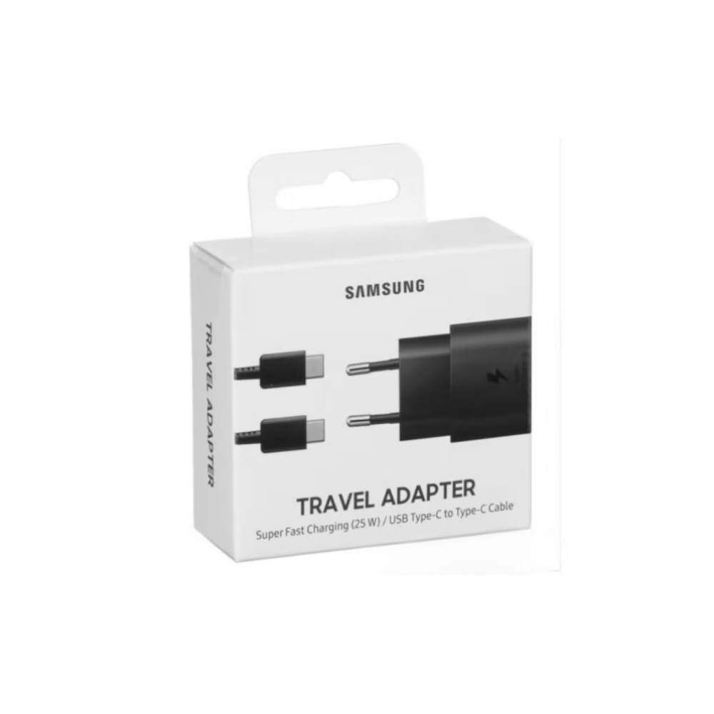 Оригинално зарядно Samsung 25W - Super Fast Charger, + Кабел за Samsung Galaxy S26 Ultra